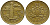 Барбадос 5 центов 1997 маяк Саут-Пойнт KM 11 латунь 4398-554