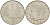 ФРГ 2 марки 1962 G , Макс Планк KM 116, J. 392 медно-никель плакированный никелем 110-314