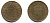 Британская Индия 1/4 анна 1940 Георг VI (1936-1952) KM 530 56-1013