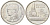 Таиланд 1 бат 2004 ВЕ 2547, Рама IX (1946-2016), королевский дворец KM 183 медно-никель UNC 4617-1127