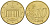 Германия 10 евроцентов 2002 KM 210 нордик 4146-1054