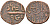 Индия, Chhota Udaipur 2 пайса ND SE1787, Jitsinghji (1851-1881) (SE1773-1803), вес 13,84 гр. KM 2 медь 00-00