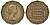 Великобритания 3 пенса 1960 Елизавета II (1952-2022) KM 900, Spink 4153 никель латунь 4122-934