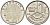 БЕЛЬГИЯ 1 ФРАНК 1991 BELGIQUE KM 170 сталь плакированная никелем 4528-1041
