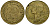 Франция 20 сантимов 1987 тип Marianne KM 930 медь алюминий никель 4135-626