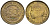 Франция 50 сантимов 1931 KM 894.1, Le Franc 192.15 алюминиевая бронза 4596-733