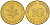 ФРГ 10 ПФЕННИГОВ 1982 J KM 108, J. 383 сталь плакированная латунью 4182-933