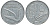 ИТАЛИЯ 10 ЛИР 1955 R, КОЛОСЬЯ, ПЛУГ KM 93 алюминий 72-947