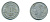 ФРАНЦИЯ 1 ФРАНК 1959 ТИП MORLON, LEGERE KM 885a.1, LE FRANC 221.23 алюминий 84-523