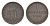 Ольденбург 1 шварен 1859 B, Петр II KM 190 медь 4644-234