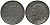 ГРЕЦИЯ 5 ЛЕПТА 1869 ВВ, КОРОЛЬ ГЕОРГ I (1863-1913) KM 42 медь 4525-743
