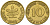 ФРГ 10 пфеннигов 1949 J KM 103 сталь плакированная латунью 4146-552