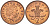 Великобритания 2 пенса 2006 Елизавета II (1952-2022) KM 987, Spink 4690 (C5) сталь плакированная медью 177-752