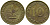 ФРГ 10 ПФЕННИГОВ 1966 J KM 108, J.383 сталь плакированная латунью 98-412