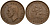 ЮАР 1/2 пенни 1951 Георг VI (1937-1952) KM 33.2 бронза 181-1025