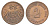 Германия 2 пфеннига 1906 A, Вильгельм II (1888-1918) KM 16, J. 11 медь 4647-848