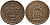 Швеция 2 эре 1875 Оскар II (1872-1907) король Швеции и Норвегии KM 735 бронза 117-451