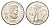 Канада 25 центов 2007 XXI зимние Олимпийские Игры, Ванкувер 2010 - Биатлон KM 685 сталь плакированная никелем UNC 4637-942