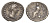 Римская Империя денарий 145-161 Фаустина Младшая, жена Марка Аврелия, FAVSTINA AVG PII AVG FIL, бюст императрицы/CONCORDIA, Конкордия на троне, держит цветок, Рим RIC 502a серебро 1073-4-64
