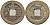 Китай 1 кэш ND (XVII-XX век) 3,5 гр бронза 4610-237
