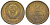 СССР 2 копейки 1985 Y 127a, Schon 76a латунь 4580-158