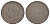 Италия 10 чентезимо 1866 H, Виктор Эммануил II (1861-1878) KM 11.3 медь 4150-1111
