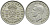 Великобритания 2 шиллинга (флорин) 1951 Георг VI (1936-1952) KM 878, Spink 4107 медно-никель 4394-1046