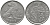 Бельгия 1 франк 1939 Леопольд III (1934-1950), Belgique-Belgie, лев KM 119 никель 4384-234