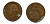Великобритания 1 пенни 1919 Георг V (1910-1936) КМ 810, Spink 4051 бронза 47-241