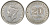 Британская Малайя 20 центов 1939 Георг VI (1937-1952) KM 5 серебро 53-421