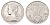 Реюньон 5 франков 1955 KM 9 алюминий UNC 4127-1834