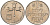 Израиль 1 лира 1975 JE 5735 KM 47 медно-никель 4575-1055