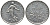 Франция 1 франк 1976 сеятель KM 925.1, Le Franc 226.21 никель 4128-432