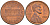 США 1 ЦЕНТ 1963 D, ЛИНКОЛЬН KM 201 медь цинк 187-1146