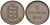 Гернси 4 дабла (дубля) 1874 KM 5 бронза 4517-926