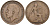 Великобритания 1 пенни 1916 Георг V (1910-1936) KM 810, Spink 4051 бронза 4572-1213