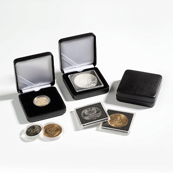 Футляр NOBILE QUADRUM для 1 монеты в капсуле Quadrum. 322779