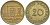 Саарланд 20 франков 1954 индустрия KM 2 алюминиевая бронза 68-542