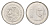 Мексика 10 песо 1986 KM 512 нержавеющая сталь UNC 4664-767