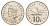 Французская Новая Каледония 10 франков 1972 лодка KM 11 никель UNC 4641-154
