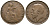 Великобритания 1 пенни 1918 Георг V (1910-1936) KM 810, Spink 4051 бронза 59-211
