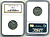 Албания 1/2 лек 1926 Зог I, слаб NGC MS 64 KM 4 никель UNC 00-000-00