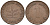 ФРГ 1 ПФЕННИГ 1950 G КМ 105, J. 380 сталь плакированная медью 4567-539