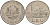 Румыния 1 лей 1966 трактор KM 95 сталь плакированная никелем 4156-352