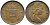 Великобритания 1 пенни 1980 Елизавета II (1952-2022) KM 915, Spink 4237 (B1) бронза 4393-255