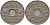 Сирия 1 пиастр 1935 Французский протекторат (1921-1945) KM 71 никель латунь 4551-452