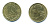 Франция 10 сантимов 1989 тип Marianne KM 929, le Franc 144.29 алюминиевая бронза 84-1637