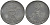 Дания 2 эре 1956 C;S, Фредерик IX (1947-1972) KM 840.2 цинк 190-945