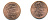 США 1 ЦЕНТ 2012 D ЛИНКОЛЬН KM NEW цинк плакированный медью UNC 179-636