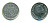 НИДЕРЛАНДЫ 10 ЦЕНТОВ 1975 ЮЛИАНА KM 182 никель 76-351